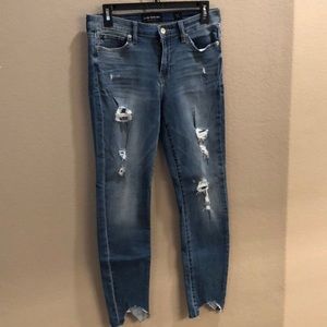 Lucky Brand Distressed Skinny Jeans